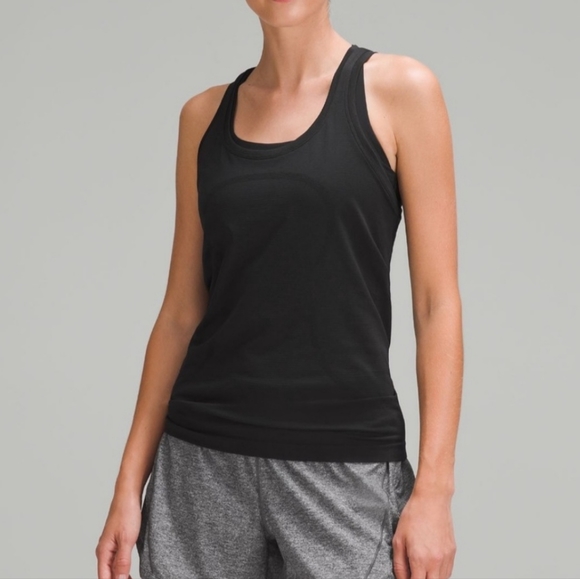 Lululemon Swiftly Tech Tank 8 Black Racerback Vented - Picture 1 of 10